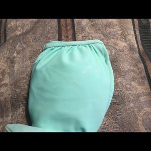 Seafoam green bikini top